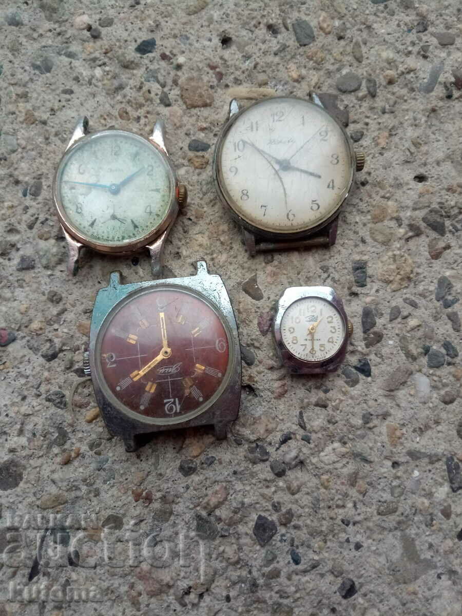 Παλιά ρωσικά μηχανικά ρολόγια