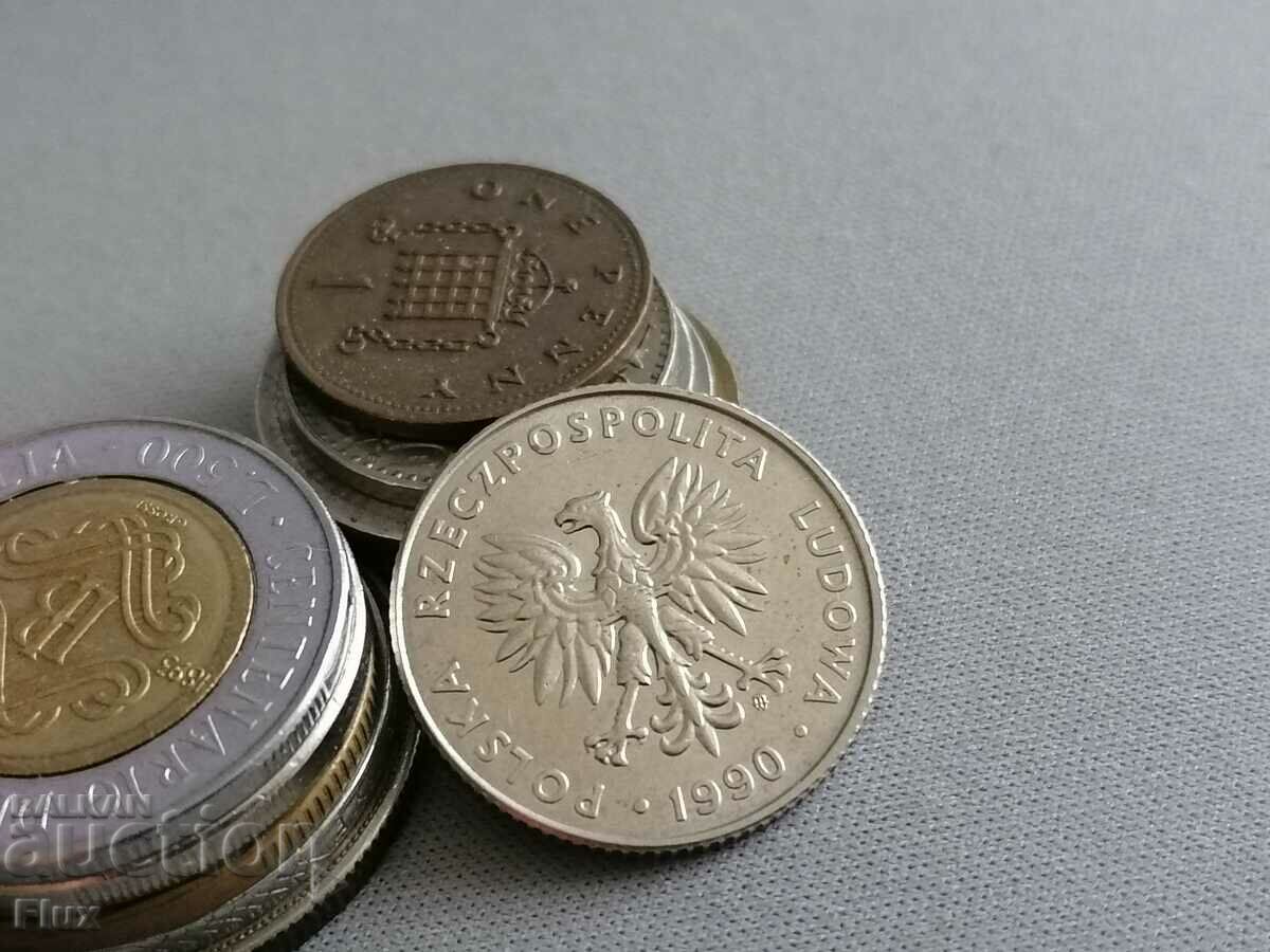 Coin - Πολωνία - 20 ζλότι 1990 με τιμή 0.85 BGN | € 0.43