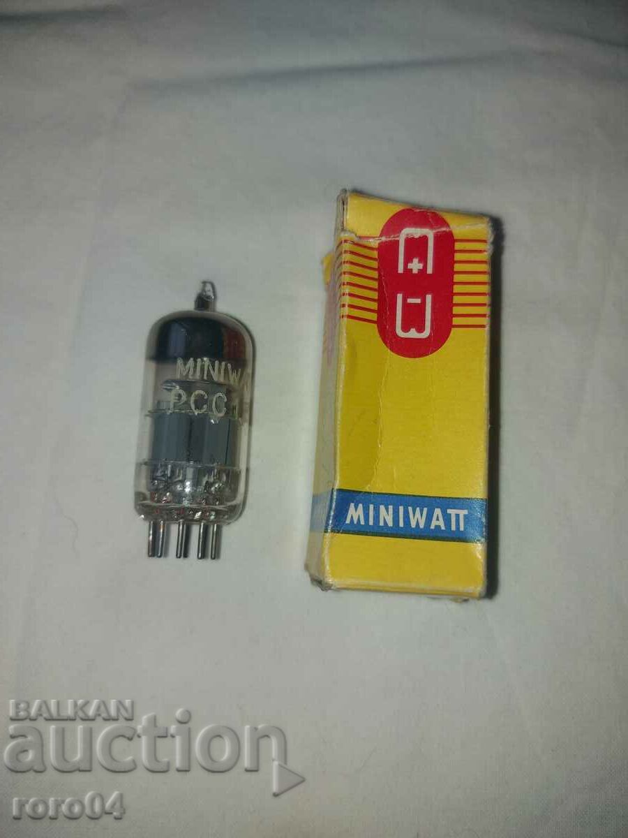 LAMPĂ RADIO MINIWATT PCC 189 - NOU