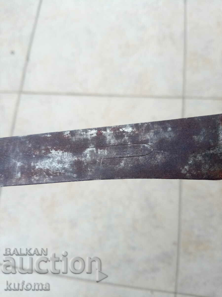 Auction Old English silver-handled knife Auction Old English silver-handled knife