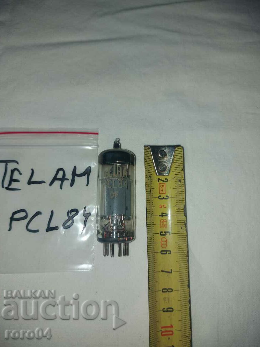 Delivery of RADIO LAMP TELAM PCL 84 - NEW
