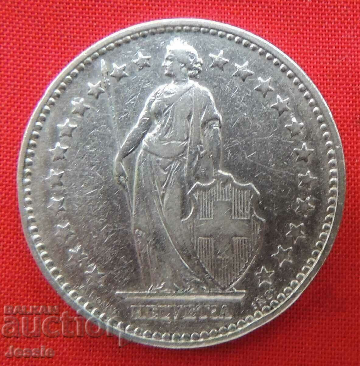 2 Франка 1928 B Швейцария сребро с цена € 24.94 | 48.78 лв.
