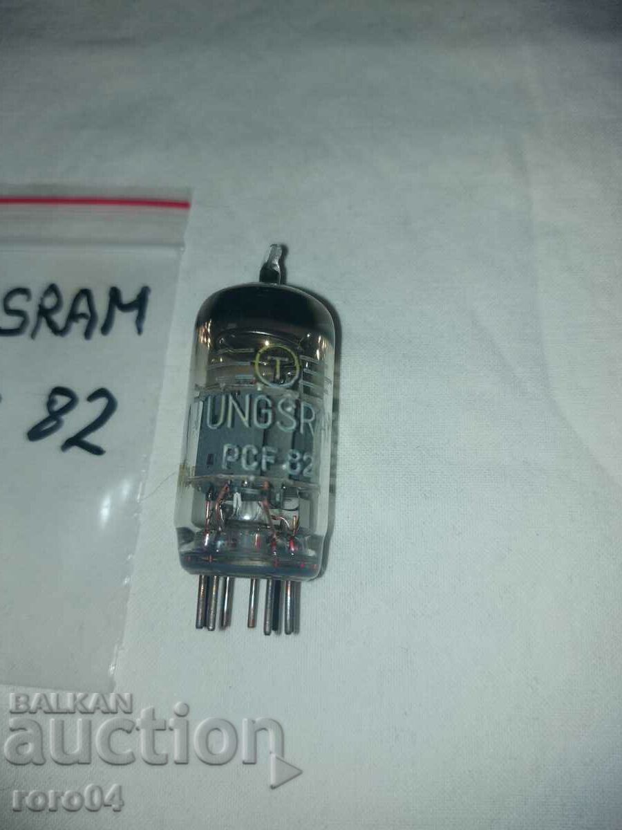 RADIO LAMP TUNGSRAM PCF 82 - NEW with price 5.39 BGN | € 2.76 RADIO LAMP TUNGSRAM PCF 82 - NEW with price 5.39 BGN | € 2.76