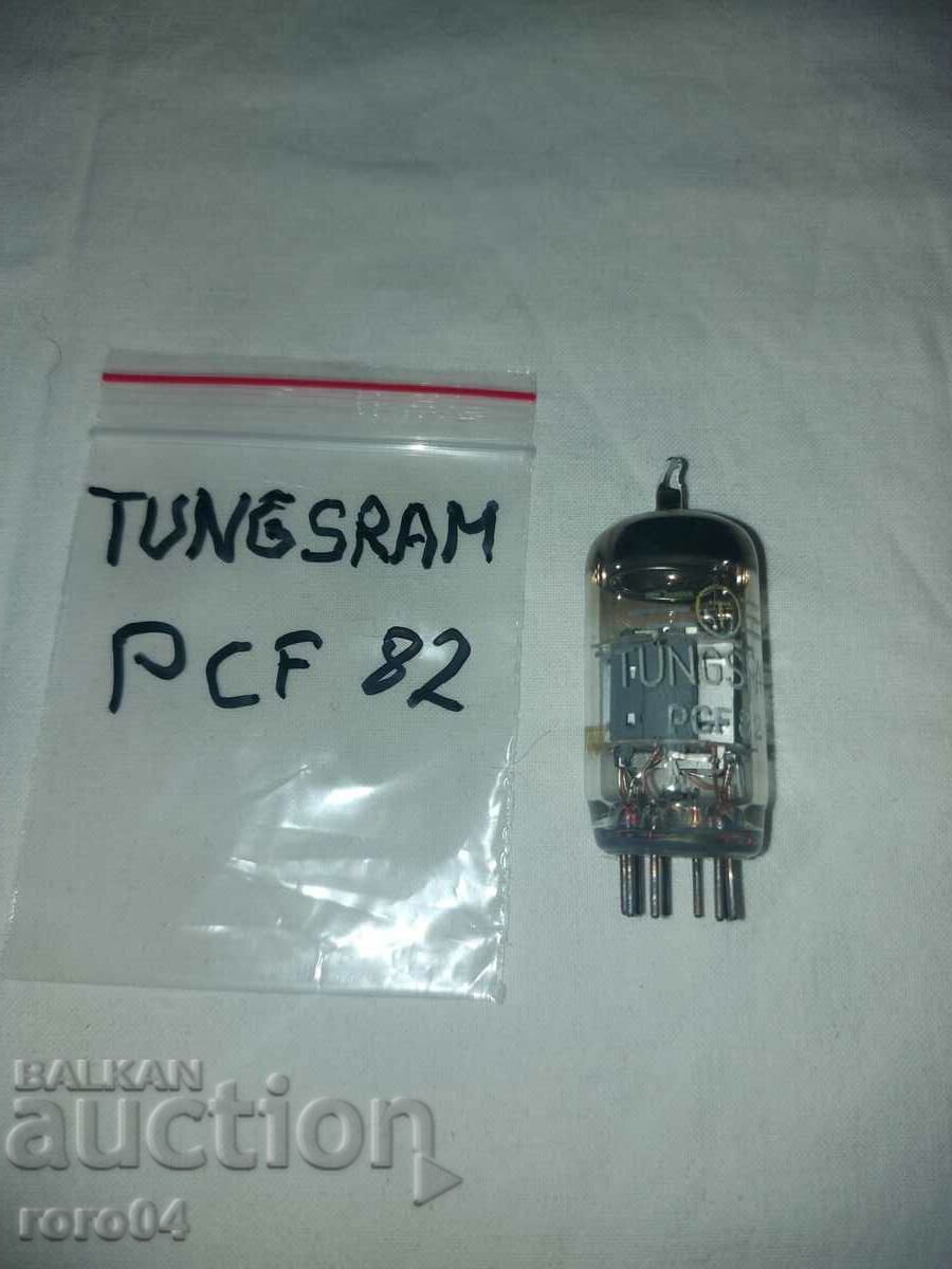RADIO LAMP TUNGSRAM PCF 82 - NEW