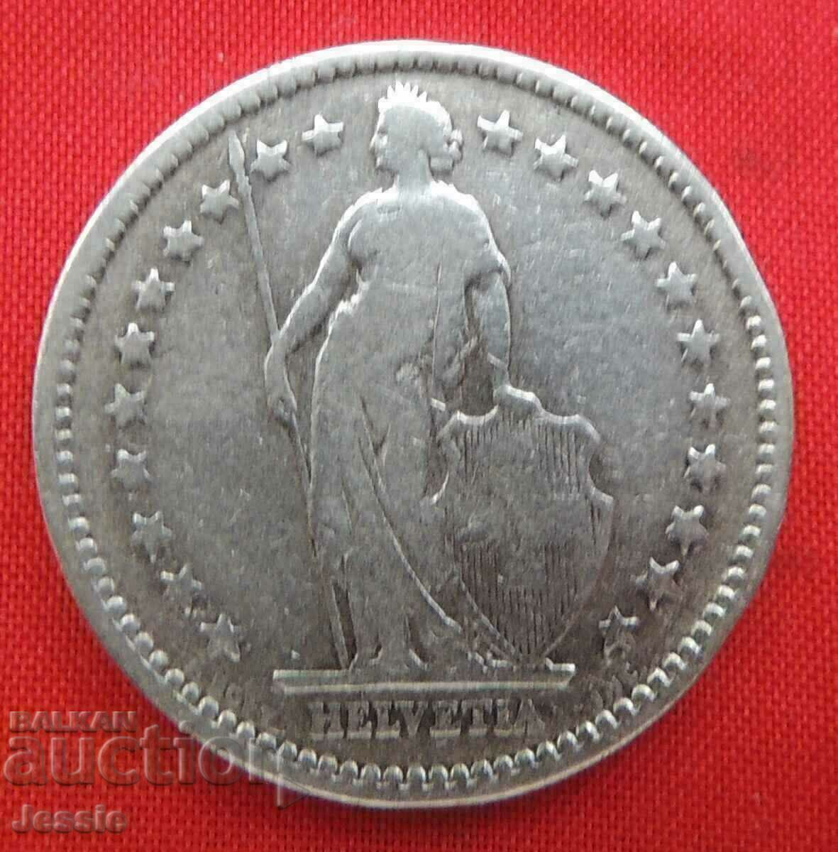 2 Francs 1903 B Switzerland Silver with price € 26.95 | 52.71 BGN