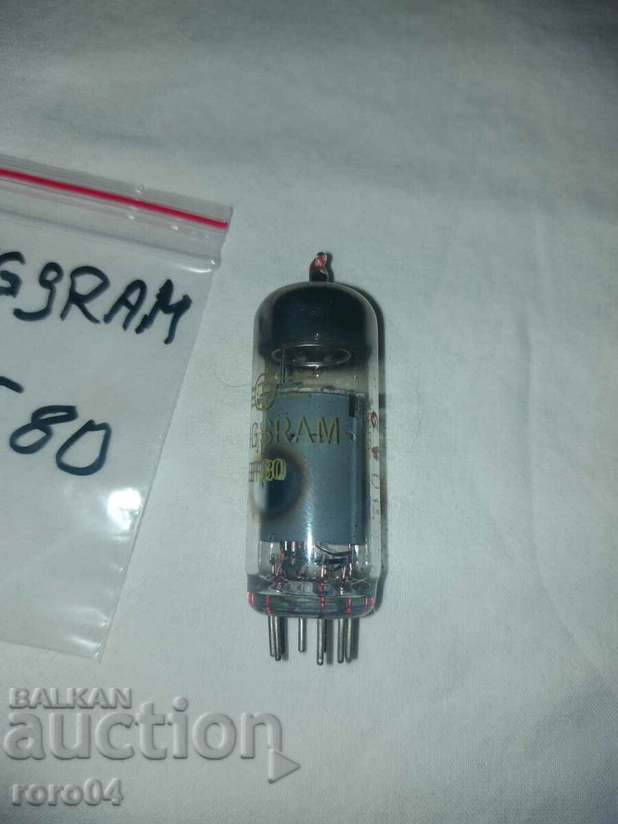 Аукцион РАДИОЛАМПА TUNGSRAM EF 80 - NEW Аукцион РАДИОЛАМПА TUNGSRAM EF 80 - NEW