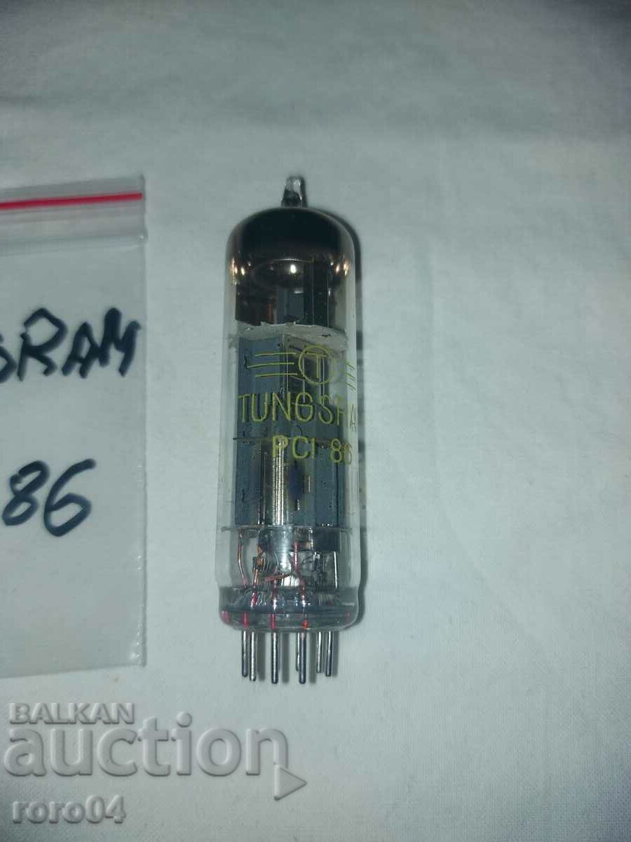 LAMPĂ RADIO TUNGSRAM PCL 86 - NOU cu preț € 7.77 | 15.20 BGN