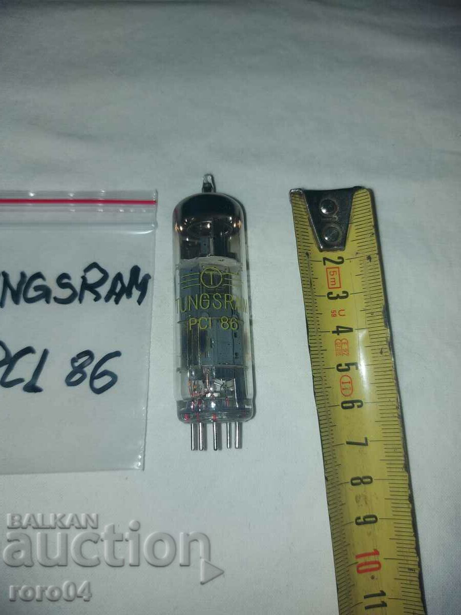 Delivery of TUNGSRAM PCL 86 RADIO LAMP - NEW Delivery of TUNGSRAM PCL 86 RADIO LAMP - NEW