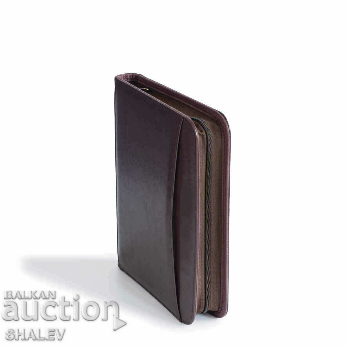 Album OPTIMA leather with zipper KURT - Leuchtturm, Germany / 2499. - 5 Album OPTIMA leather with zipper KURT - Leuchtturm, Germany / 2499. - 5