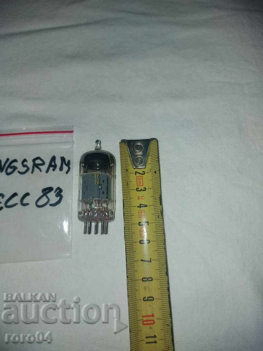 Delivery of TUNGSRAM ECC 83 RADIO LAMP - NEW Delivery of TUNGSRAM ECC 83 RADIO LAMP - NEW