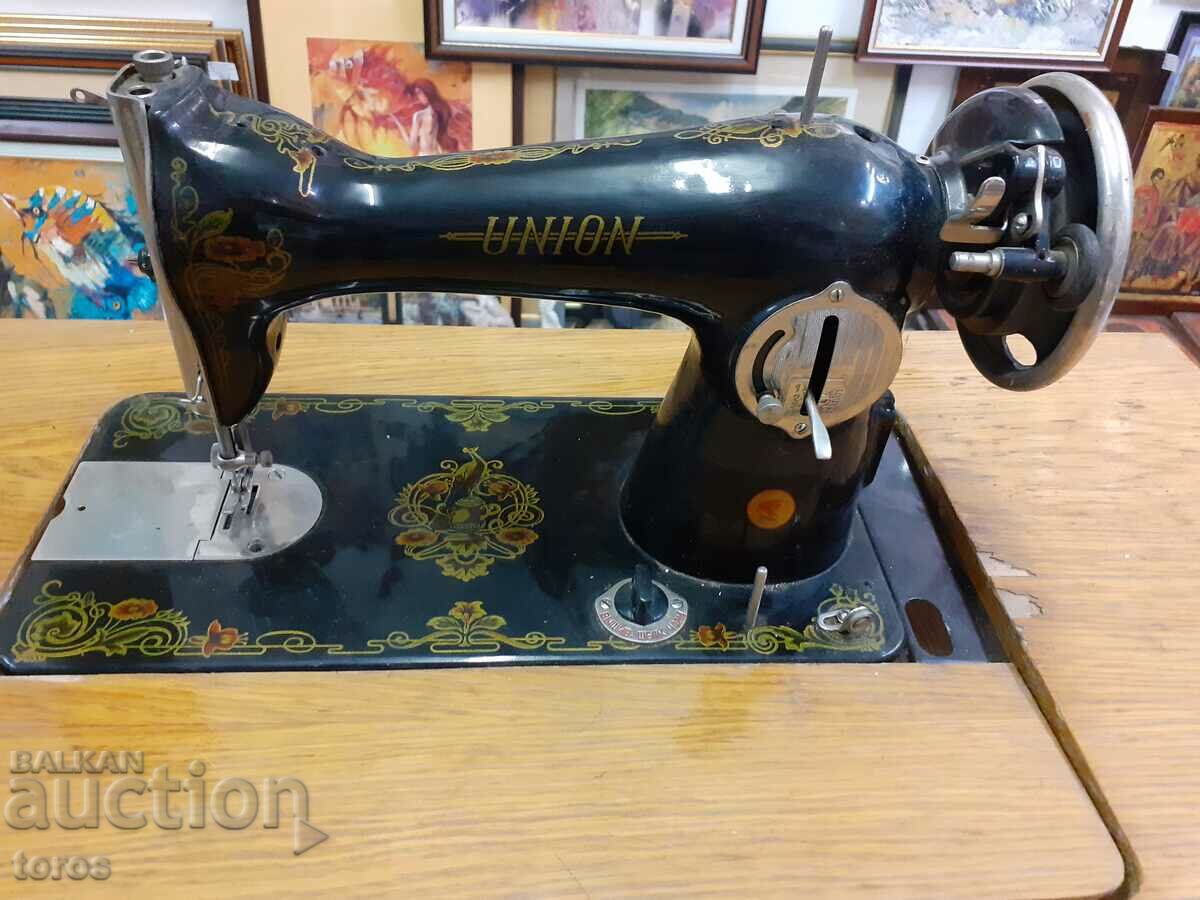 Παλιά ραπτομηχανή ποδιών Union