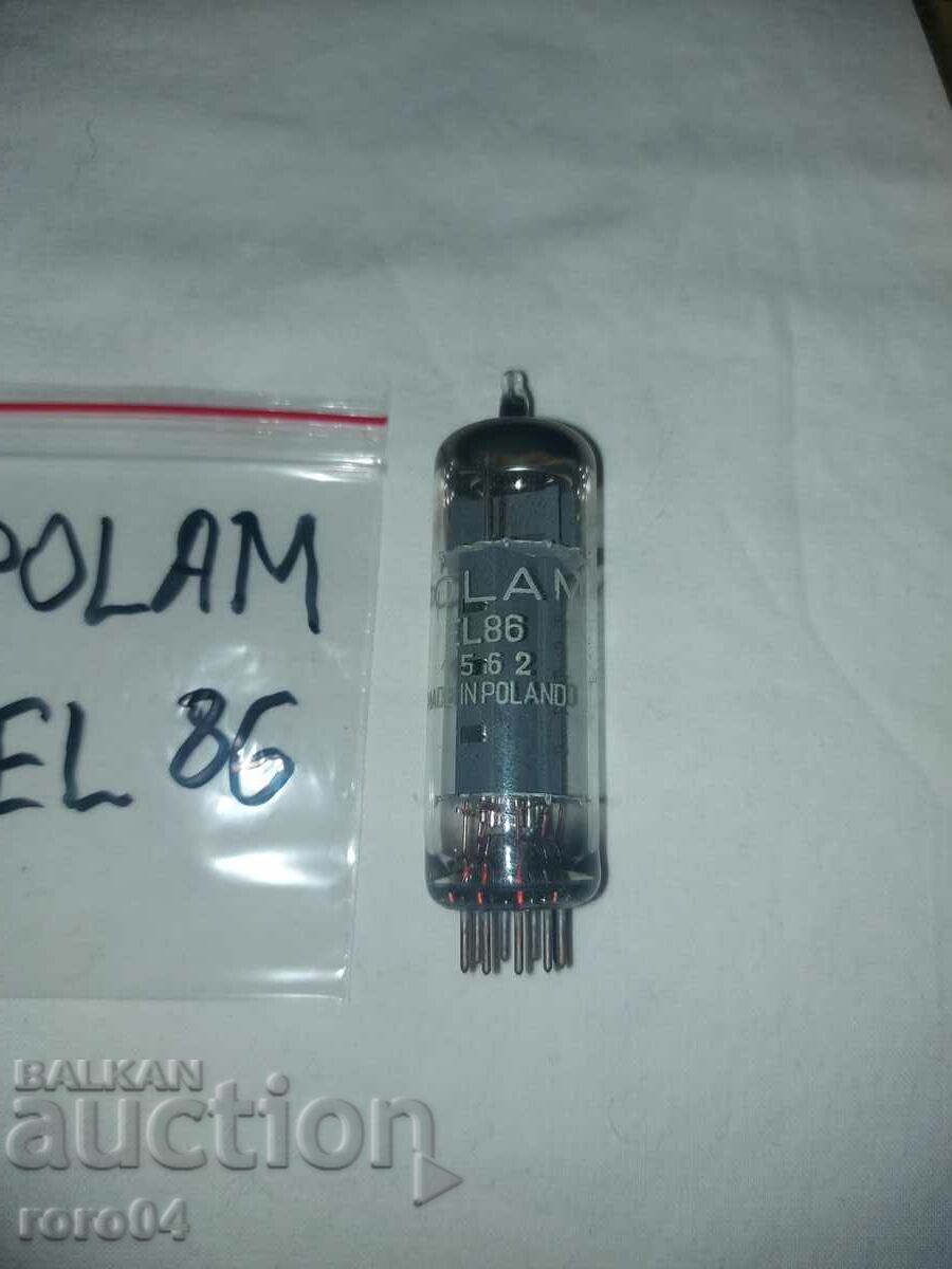 ΡΑΔΙΟΛΑΜΠΑ POLAM EL 86 - ΚΑΙΝΟΥΡΓΙΟ με τιμή € 9.55 | 18.68 BGN