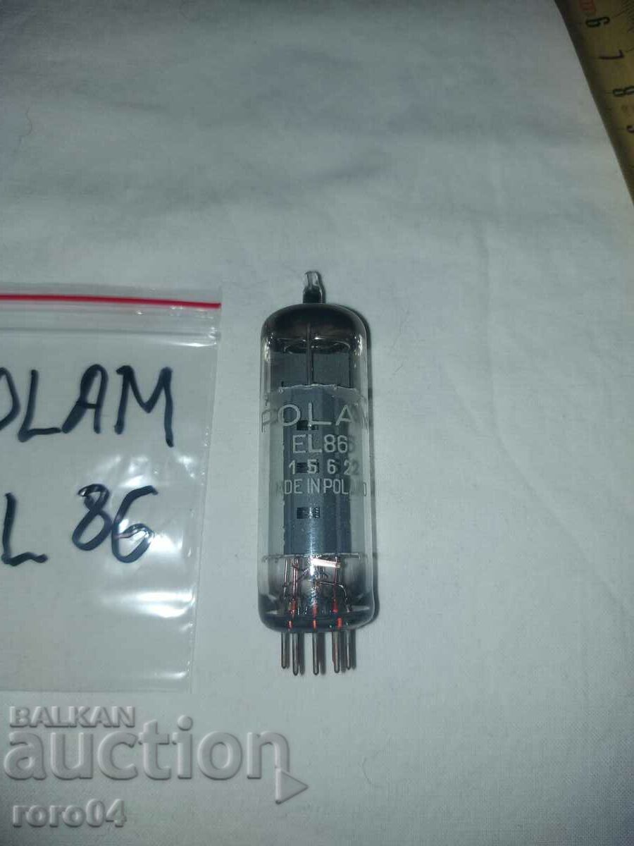 Auction RADIO LAMP POLAM EL 86 - NEW Auction RADIO LAMP POLAM EL 86 - NEW