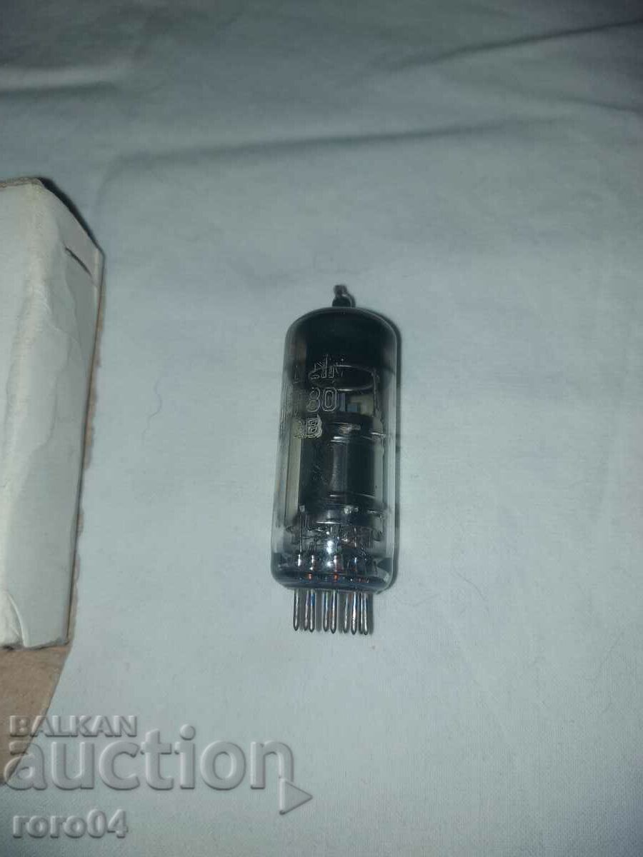 RADIO LAMP EF 80 - NEW - 5 RADIO LAMP EF 80 - NEW - 5