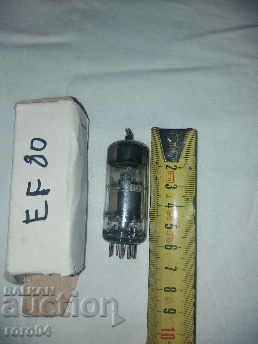 RADIO LAMP EF 80 - NEW - 6 RADIO LAMP EF 80 - NEW - 6