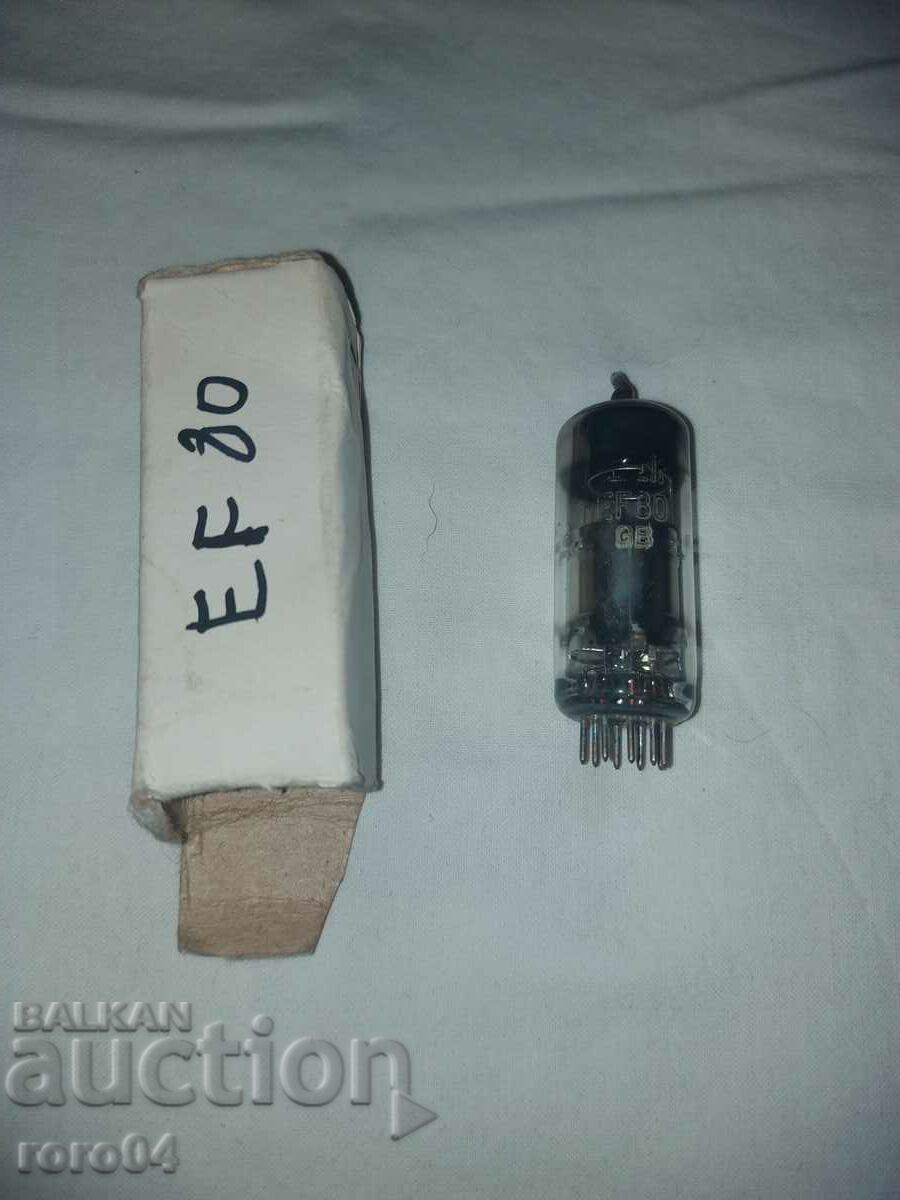 РАДИОЛАМПА EF 80 - NEW РАДИОЛАМПА EF 80 - NEW