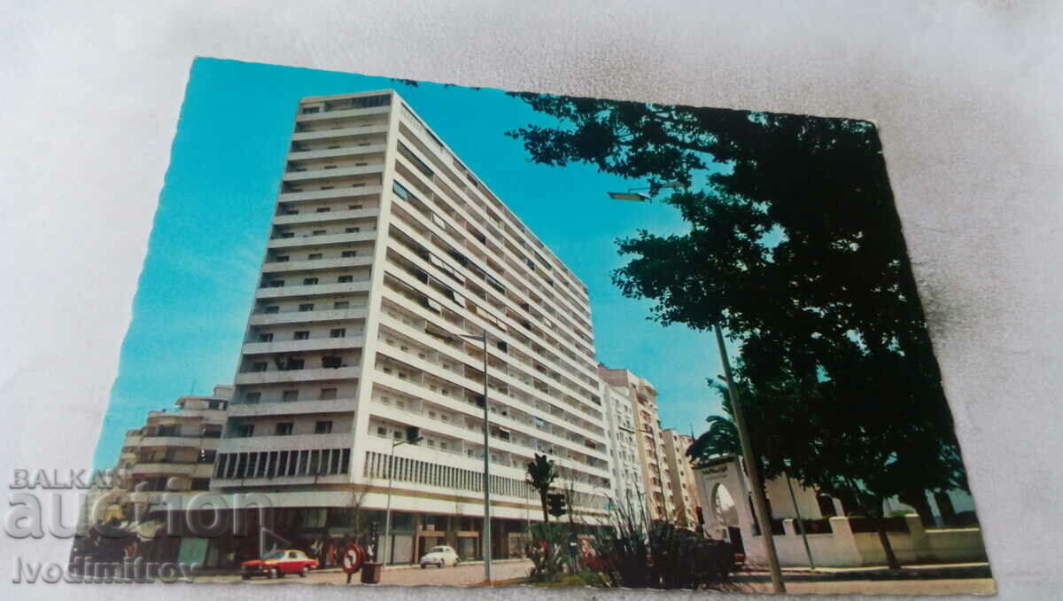 Postcard Casablanca Boulevard Hassan II
