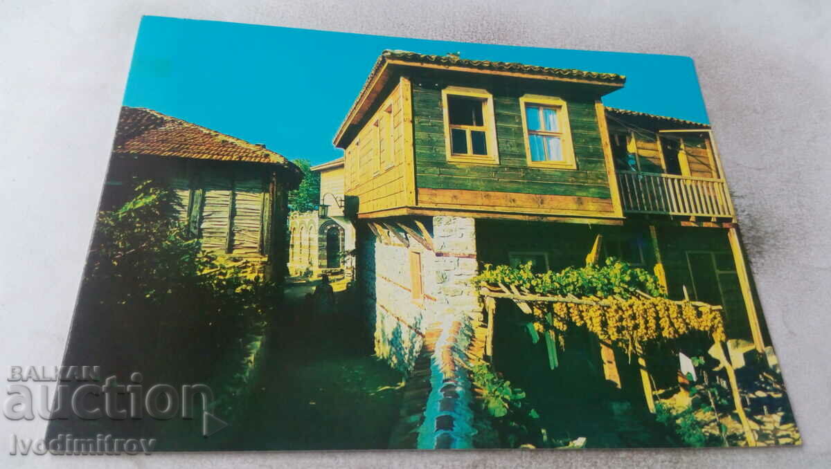 Καρτ ποστάλ από την παλιά πόλη Nessebar 1978