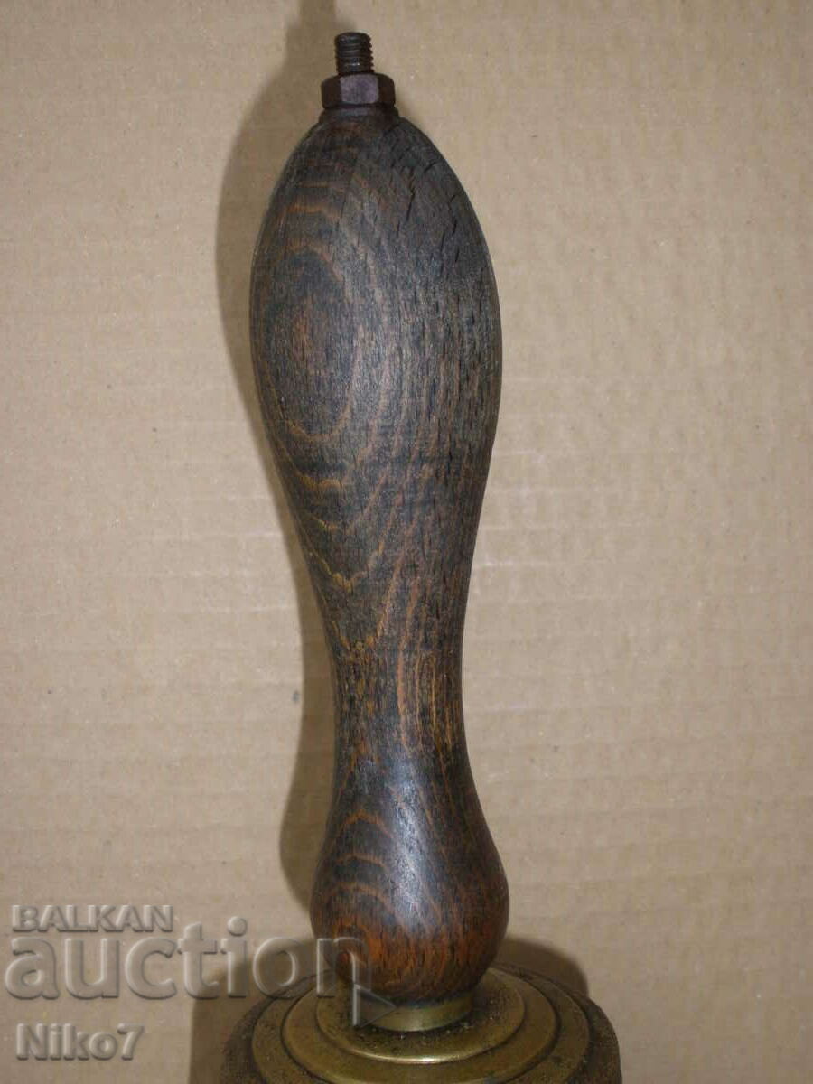 Old, massive, bronze, school (school) bell, bell. - 5 Old, massive, bronze, school (school) bell, bell. - 5