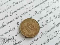 Coin - Germany - 10 Pfennig | 1976; series J