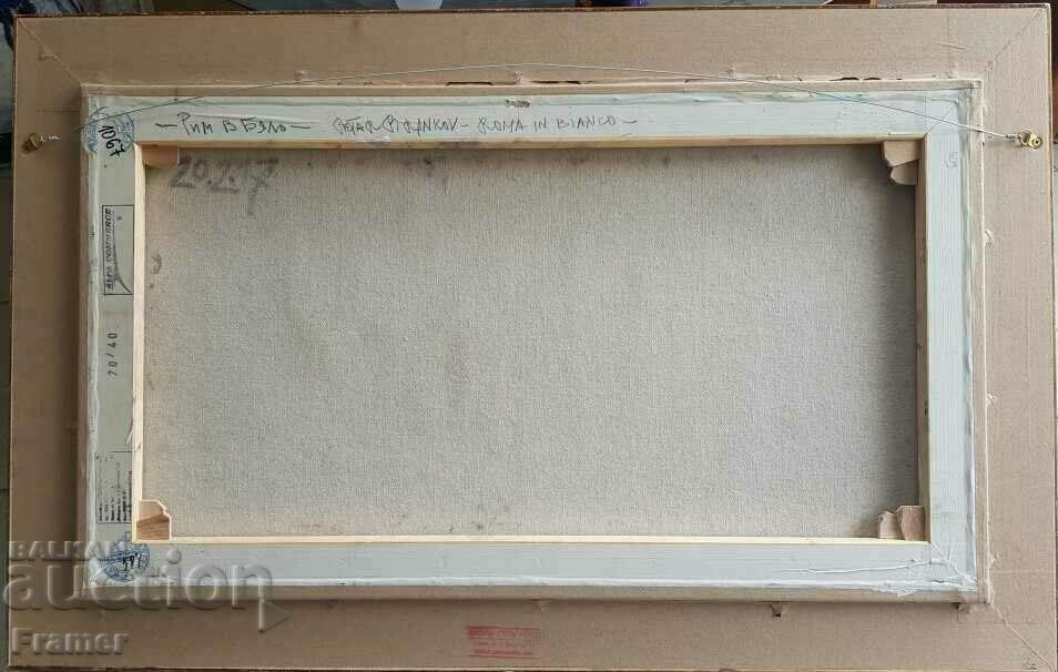 Petar Pironkov Rome in white 2017. oil from an exhibition in Italy - 7 Petar Pironkov Rome in white 2017. oil from an exhibition in Italy - 7