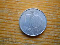 10 pfennig 1968 - GDR