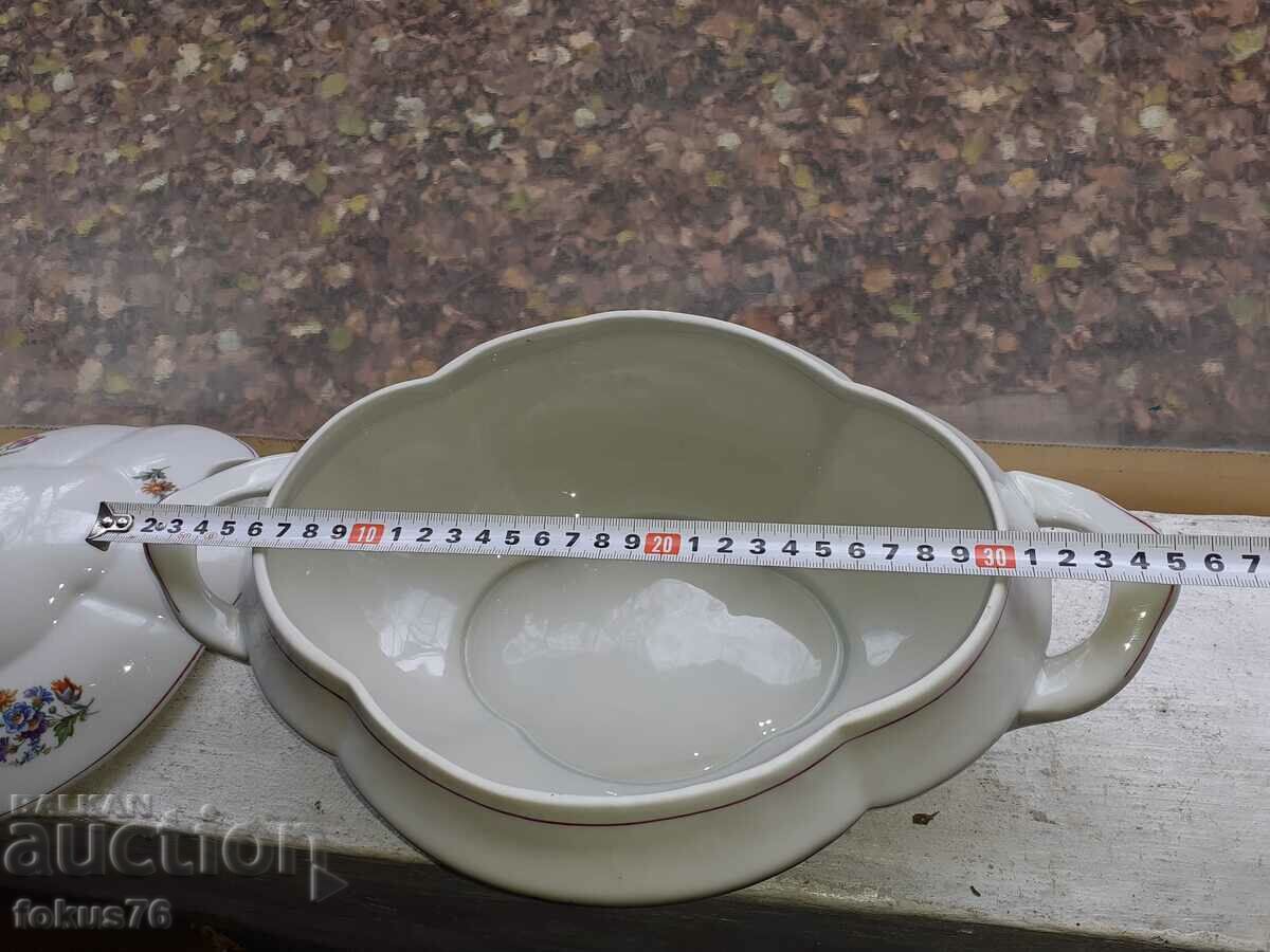 An incredible large bowl of Bulgarian porcelain - 7 An incredible large bowl of Bulgarian porcelain - 7