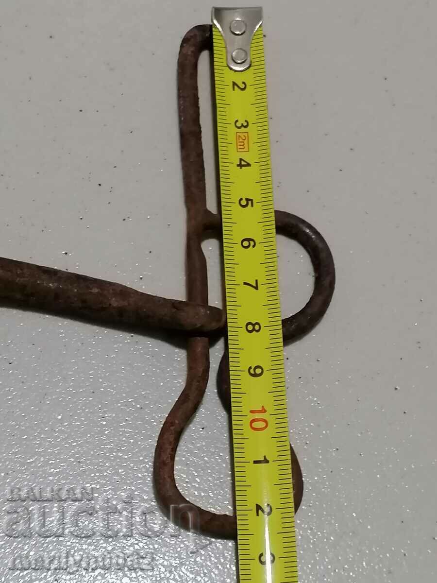 Delivery of An old forged bridle reins wrought iron, a harness
