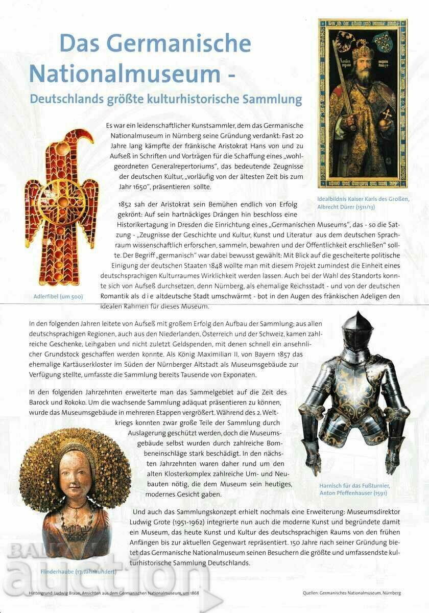 Delivery of FDC PSP Germany 2002 with leaflet and postcard Delivery of FDC PSP Germany 2002 with leaflet and postcard