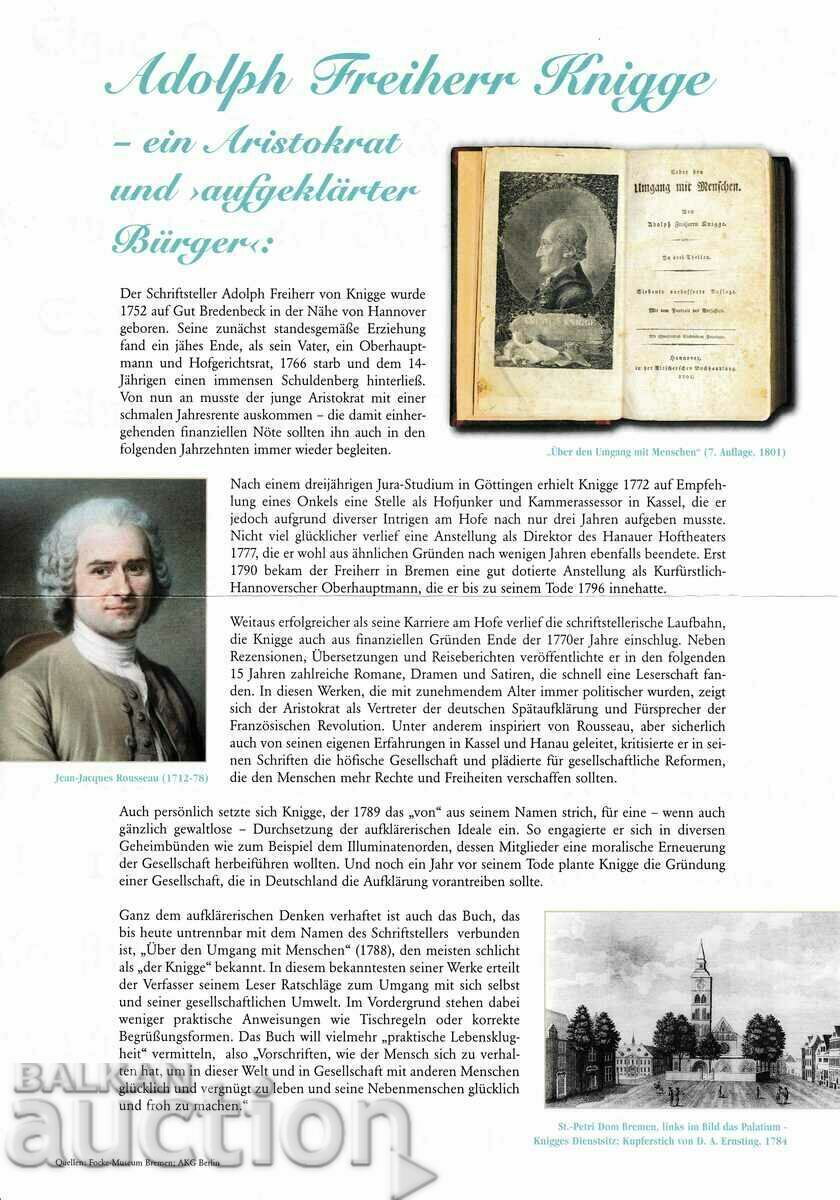 Delivery of PSP Germany 2002 with leaflet and postcard Delivery of PSP Germany 2002 with leaflet and postcard