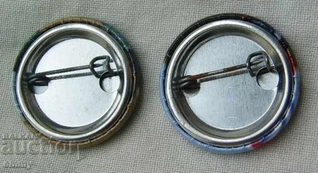 Cuba Island of Freedom badge - Fidel Castro - 2 pieces with price 3.00 BGN | € 1.53 Cuba Island of Freedom badge - Fidel Castro - 2 pieces with price 3.00 BGN | € 1.53