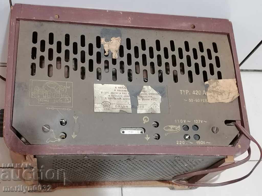 Old radio, radio set Orion Redkaj Works - 7