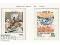 1994. Италия. Картини на тема италианска кухня.