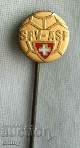 Σήμα ποδοσφαίρου - Ελβετική Ποδοσφαιρική Ομοσπονδία με τιμή 6.00 BGN | € 3.07 Σήμα ποδοσφαίρου - Ελβετική Ποδοσφαιρική Ομοσπονδία με τιμή 6.00 BGN | € 3.07