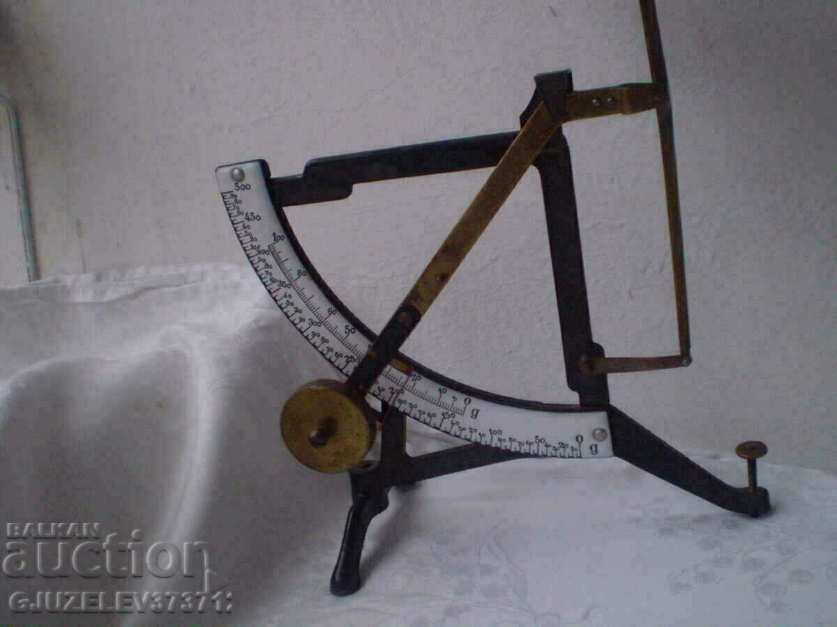 Antique Mail Scale Scale Enamel - 7 Antique Mail Scale Scale Enamel - 7