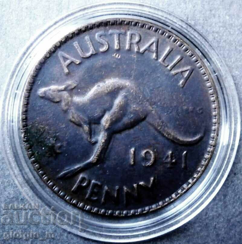 Australia 1 penny 1941