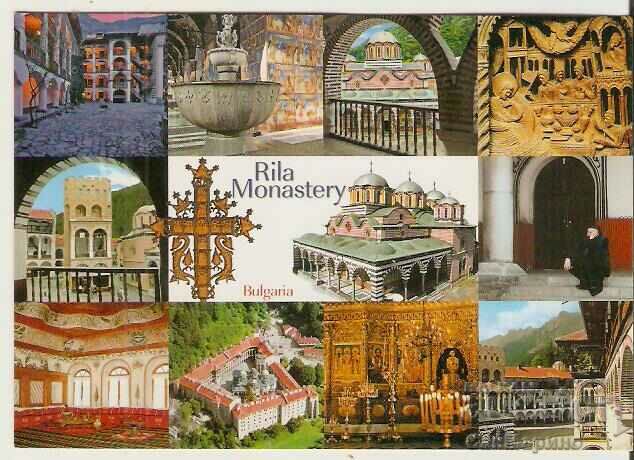 Κάρτα Βουλγαρία Μοναστήρι Ρίλα Κ 11 *