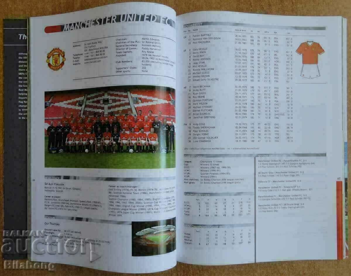 Official Edition - Champions League 2000/01 1/4 and 1/2 with price 15.00 BGN | € 7.67 Official Edition - Champions League 2000/01 1/4 and 1/2 with price 15.00 BGN | € 7.67