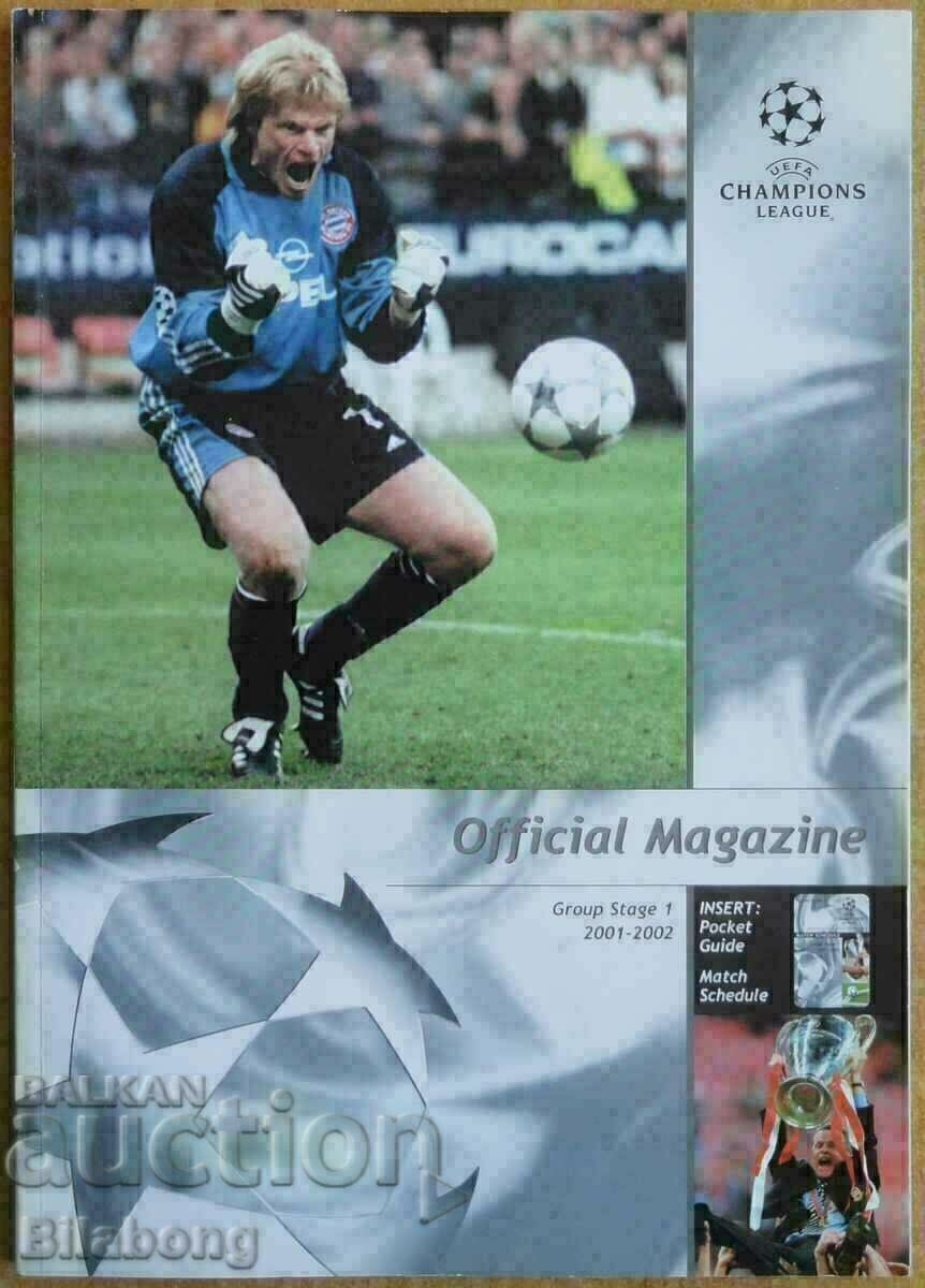 Official Edition - Champions League 2001/02 Group Stage 1