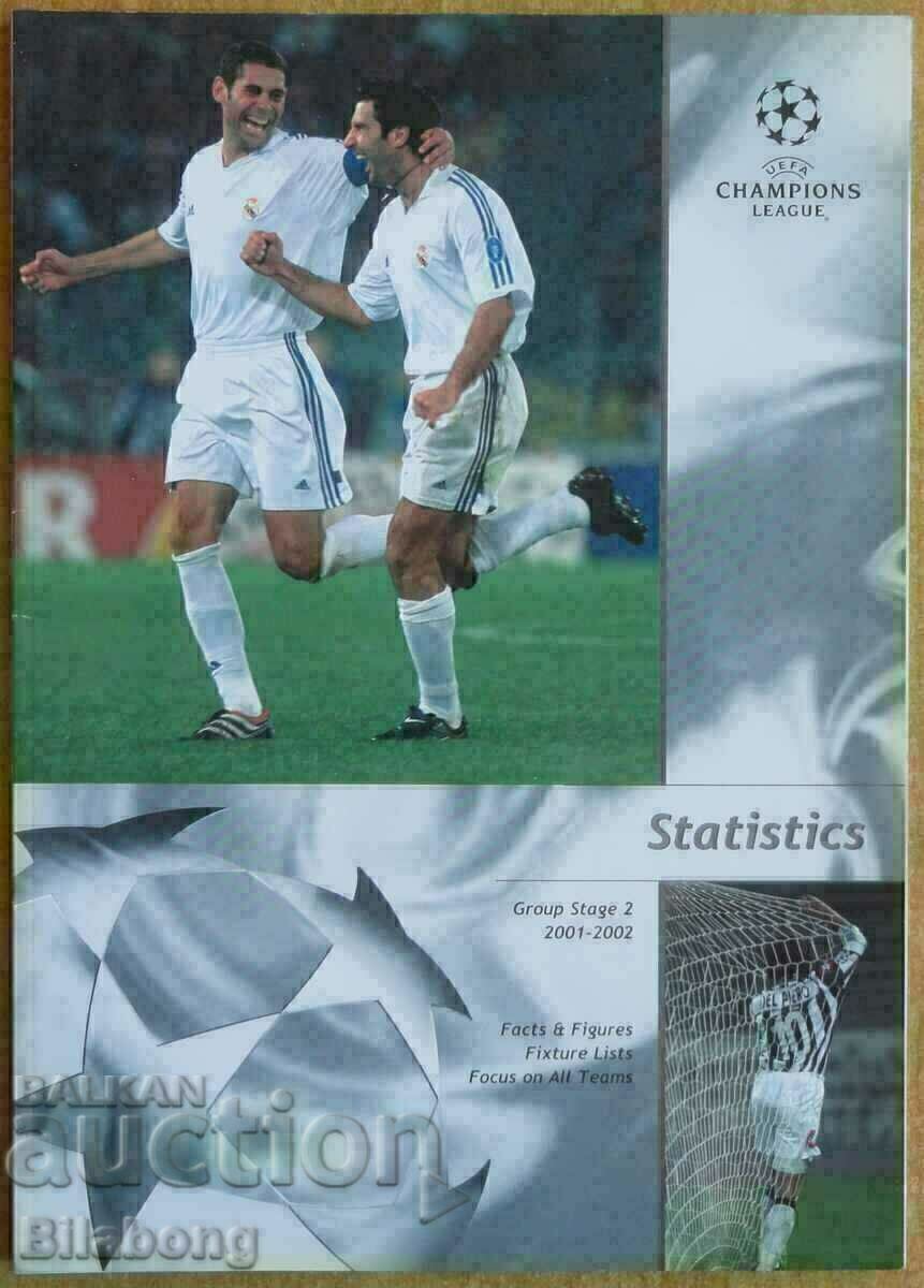 Επίσημη Έκδοση - Champions League 2001/02 2η φάση των ομίλων Επίσημη Έκδοση - Champions League 2001/02 2η φάση των ομίλων