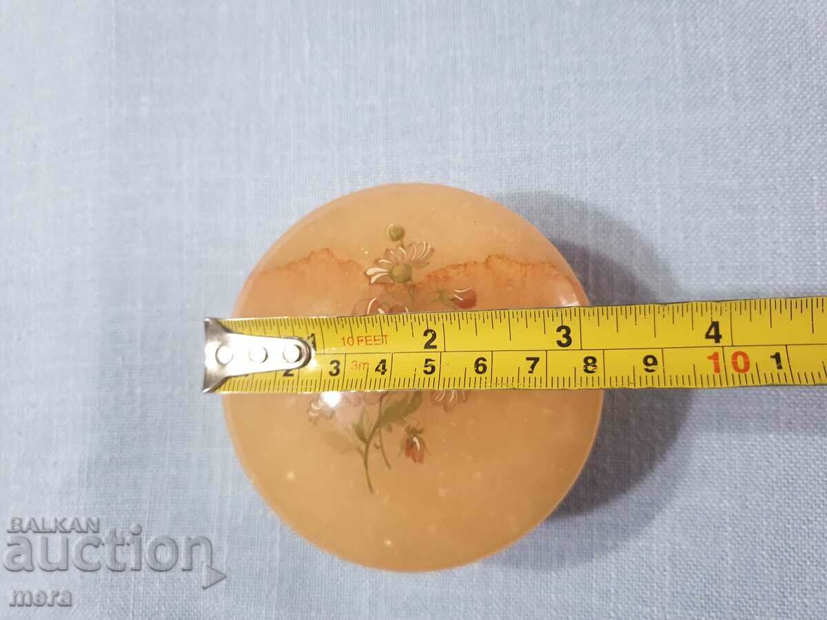 Jewelry alabaster-genuine alabaster hand carved - 6