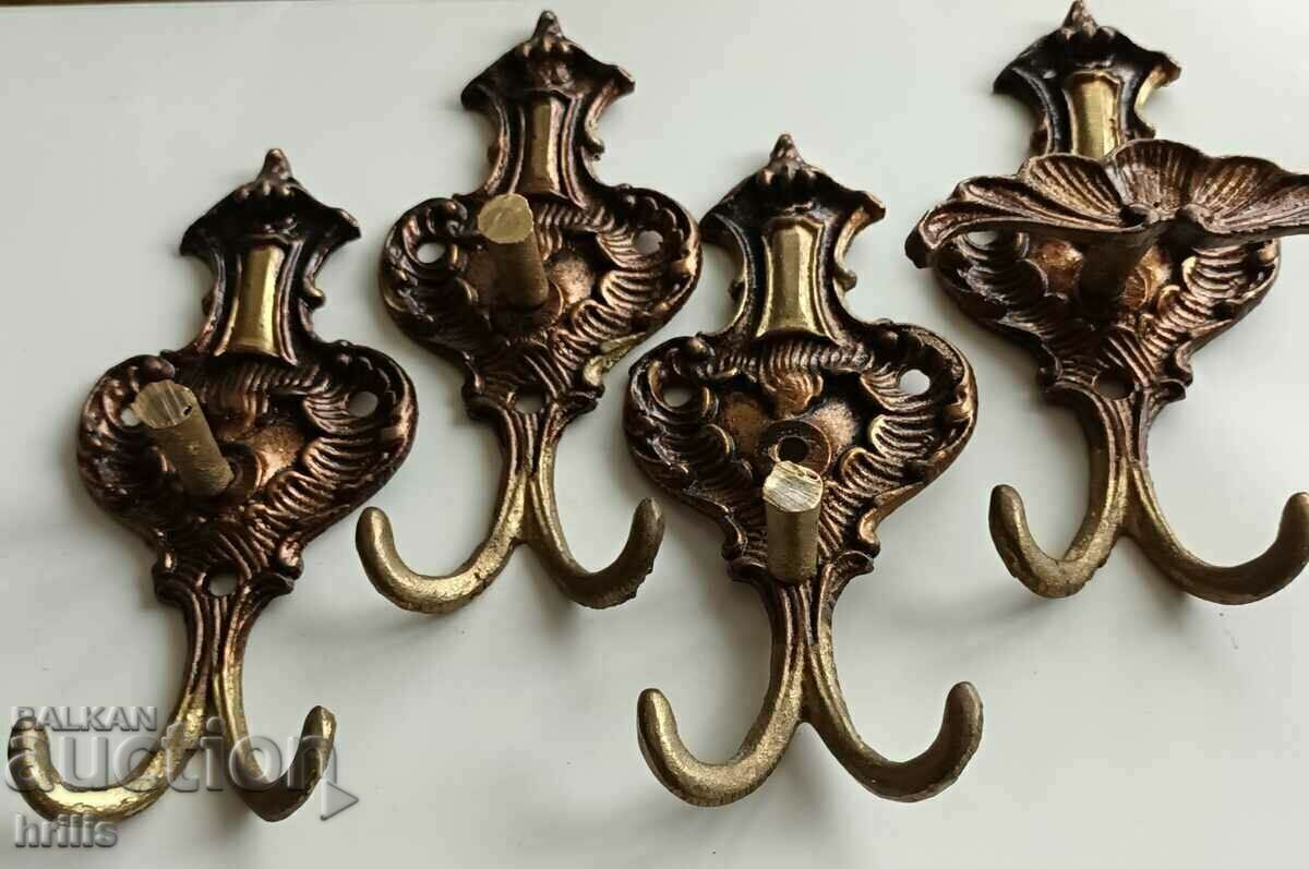 Umerașe retro din bronz - 4 BUC