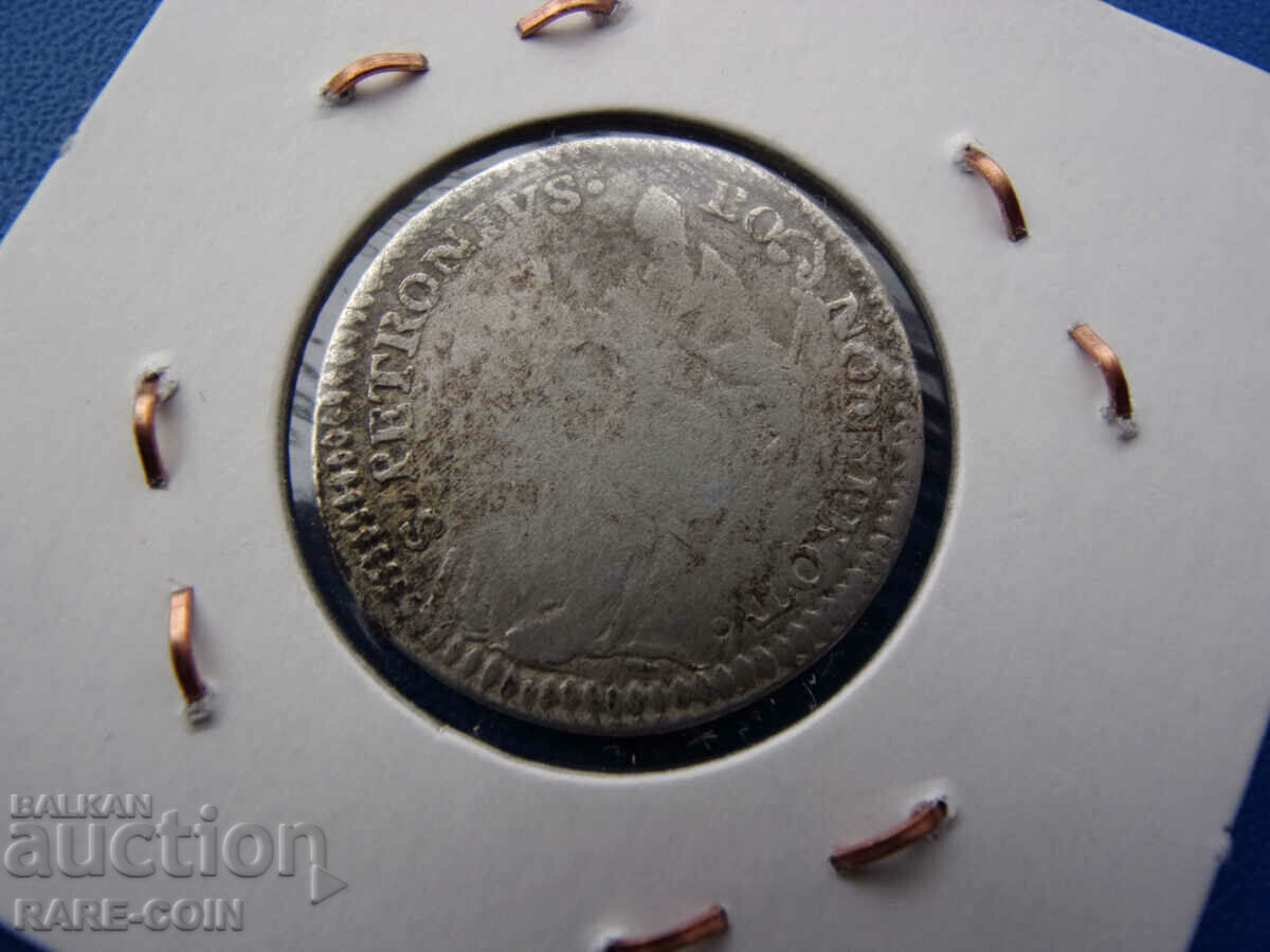 RS(52) Vatican Benedict XII 4 Bologhini 1747 Argint Rar cu preț € 38.35 | 75.01 BGN