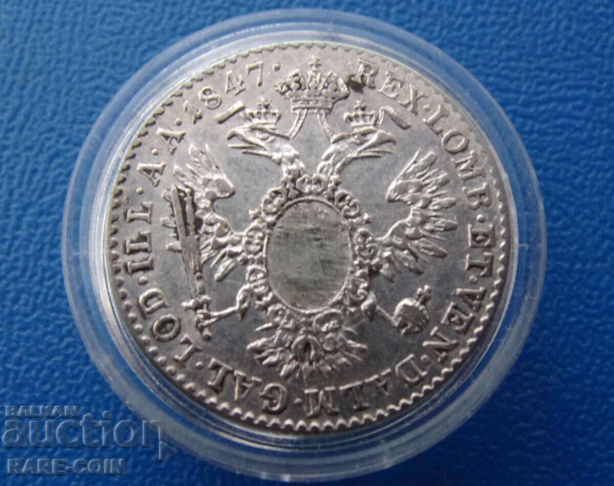 RS(52) Austria Coin 1847 Rare