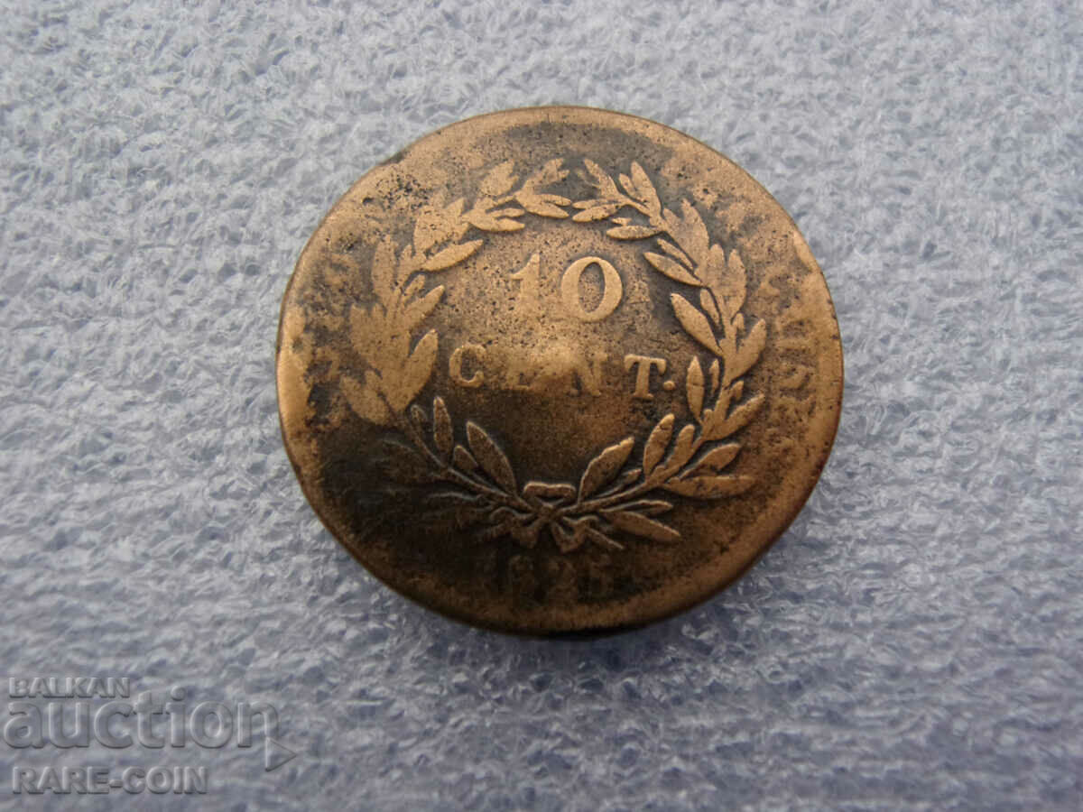 RS(52) Martinica 10 Centime 1825 Foarte rar cu preț € 17.90 | 35.01 BGN