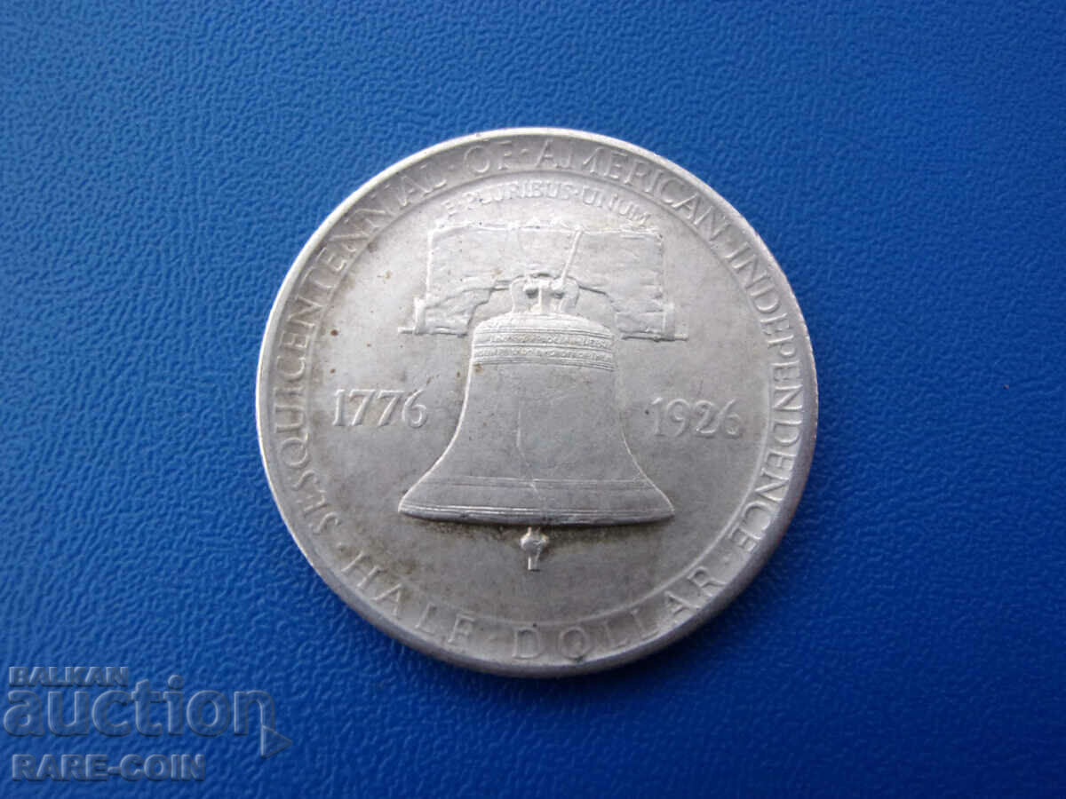 RS(52)  САЩ  ½  Долар 1926 Very Rare