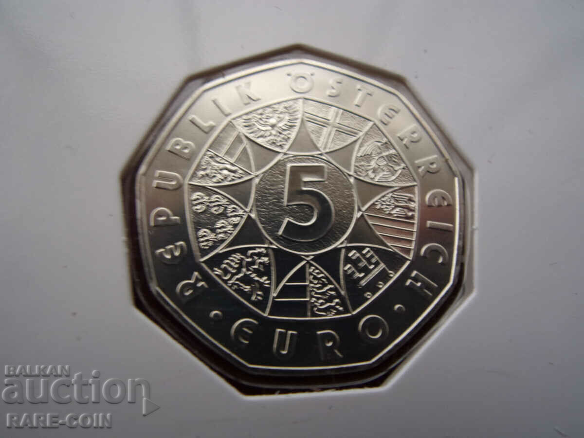 Аукцион RS(52)  Австрия  5 Евро 2006 UNC  Rare