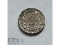 Bulgaria 10 cents 1912