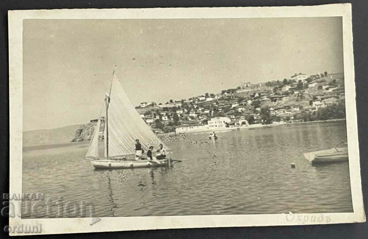 3046 Regatul Bulgariei Lacul Ohrid Ohrid Macedonia 1940