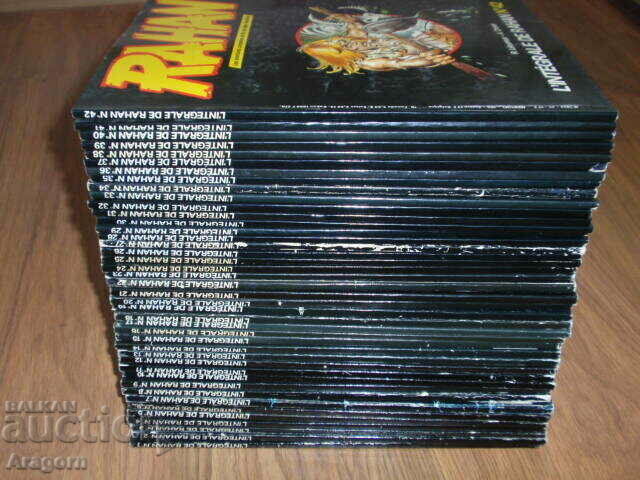 Delivery of complete Rahan collection 1-42 - "L'integrale de Rahan" 1984-1987 Delivery of complete Rahan collection 1-42 - "L'integrale de Rahan" 1984-1987